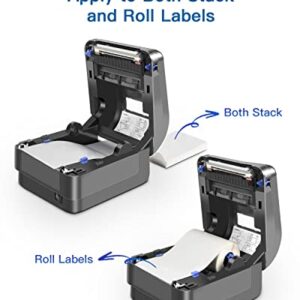 Label Printer, POLONO PL420 4x6 Thermal Printer, High-Speed Shipping Label Printer, Commercial Direct Thermal Printer for Windows & MAC System, Compatible with Amazon, UPS, Ebay, FedEx, Shopify, etc