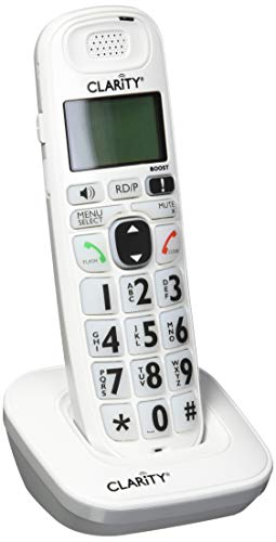 Clarity D704HS Moderate Hearing Loss Cordless Extension Handset (Base Not Included)