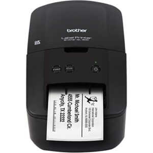 brother economic desktop label printer ql-600, ql600, 2.4″ label width