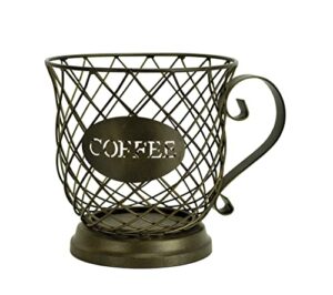 boston warehouse coffee mug kup keeper, storage basket