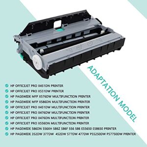 CN459-60375 CN598-67004 Duplex Module for Printer Compatible with hp OfficeJet Pro X451 X452 X476 X477 X551 X552 X576 X577 X585 X586 X556 X555, Waste Ink Collector Compatible with hp973 974 Printer