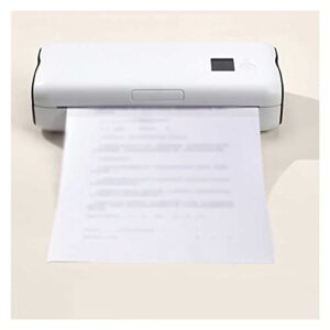n/a a4 portable thermal printer mobile mini office printer document & usb no link no printing ribbon printing