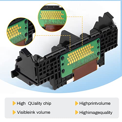 Ademon Qy6-0086 Printhead. Print Head Replacement Parts Compatible with Canon MX922 IX6840 IX6850 IX6780 IX6880 IX6770 MX721 MX722 MX725 MX726 MX727 MX720 MX928 MX728 MX920 MX924 MX925 MX96 Printers