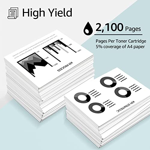 greencycle Compatible Toner Cartridge Replacement for Canon 126 CRG-126 CRG126 3483B001 for use in ImageClass LBP6200d and LBP6230dw LBP-6230dn LBP-6230 Wireless Laser Printers (Black,2 PK)