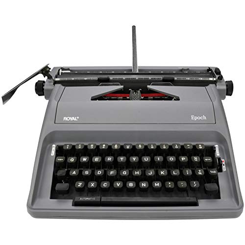 Royal 79103Y Epoch Manual Typewriter (Gray)