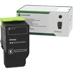 Lexmark 78C10K0 Return Program Cartridge Toner, Standard, Black