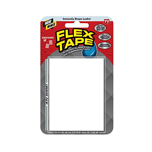 Flex Tape Mini Super Strong Waterproof Tape, White