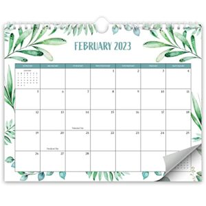 aesthetic greenery 2023 wall calendar – the perfect calendar for easy planning – beautiful calendar decor to enhance your kitchen or office