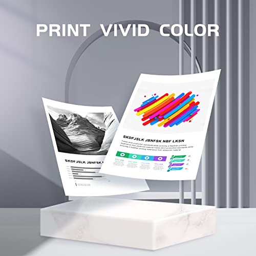 ZIPRINT Remanufactured Ink Cartridge Replacement for HP Ink 63 63XL for OfficeJet 3830 5255 5258 Envy 4520 4512 4513 4516 DeskJet 1112 1110 3630 3632 3634 2130 Printer(1Black,1Tri-Color)