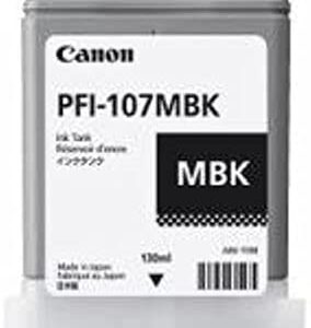 Canon PFI-107MBK 130ml Matte Black Ink Cartridge