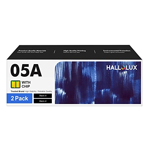 05A Toner Cartridge Compatible for HP 05A CE505A Toner Cartridge for HP P2035 P2035N P2055DN P2055D P2030 P2050 P2055X Printer (05a Toner, 2 Black)