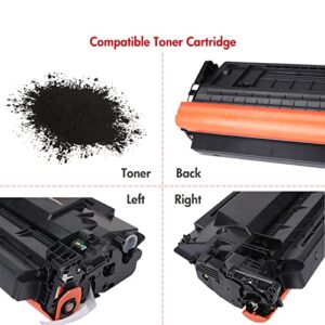 057H 057 Black High Yield Toner Cartridge 1-Pack Replacement for Canon 057H Toner Cartridge for Canon imageCLASS MF445dw MF448dw MF449dw LBP226dw LBP227dw MF440 MF445 LBP220 Series Printer Ink