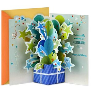 hallmark paper wonder pop up birthday card (someone to celebrate)