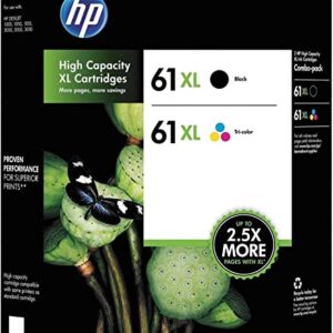 HB 61XL Ink Cartridge Black and Tri-Color Combo Pack