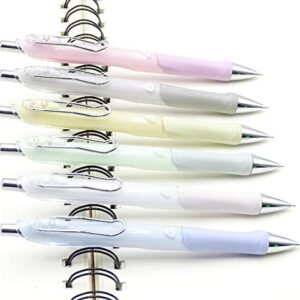 COLNK Mechanical Pencils 0.7mm for Drawing, Refillable Drafting Pencil with Ergonomic Comfort Grip, Pack-6pcs