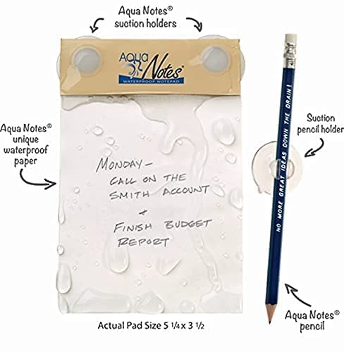 Aqua Notes Water Proof Note Pad