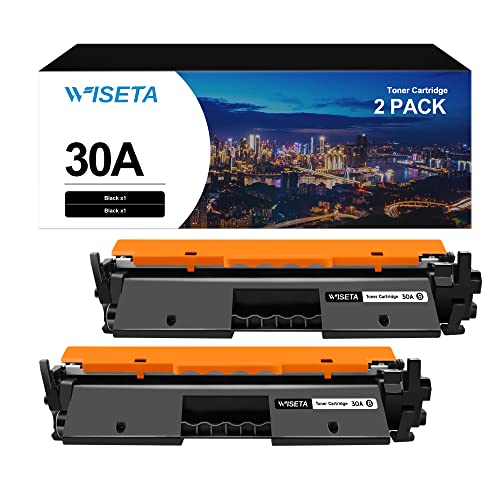 30A CF230A Toner Cartridge - Compatible Toner Cartridge Replacement for HP 30A CF230A 30X CF230X Compatible with Laserjet Pro MFP M203dw M227fdw M227fdn M203d M203dn M227sdn Toner Printer (2 Black)