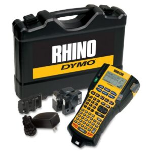 dymo – rhino 5200 industrial label maker kit, 5 lines