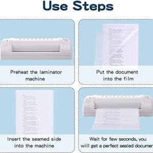 Laminating Pouches, Legal Size, 5 Mil, Clear Legal Size, Thermal Laminating Pouches, 9 X 14.5 Inches, 100 Pouches