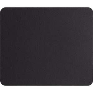 Belkin Large Mouse Pad, 8 Inch by 9 Inch, for Computer or Gaming Mouse Pad, Non-slip Base, Neoprene Backing and Jersey Surface for Smooth Mouse Control and Pinpoint Accuracy (Black)