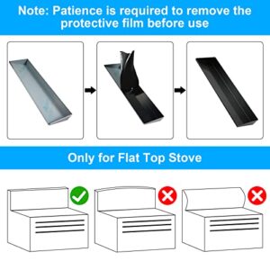 Amawarm Over Stove Spice Rack,Stove Shelf,Magnetic Spice Rack,Stove Top Shelf,2pcs 15" Stainless Steel Spice Shelf For Stove,Kitchen Storage Organization stove shelf spice rack spice organizer