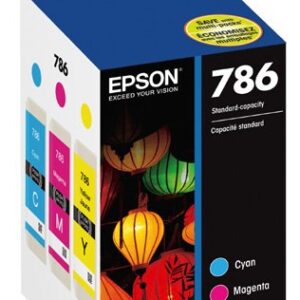 Epson T786520-S DURABrite Ultra Standard-Capacity Color -Ink -Cartridge, Multipack, Multicolor