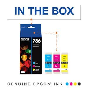 Epson T786520-S DURABrite Ultra Standard-Capacity Color -Ink -Cartridge, Multipack, Multicolor