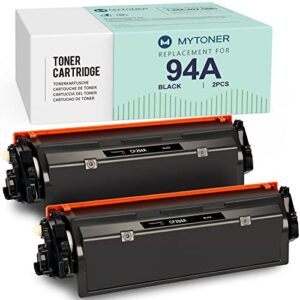 mytoner 94a compatible toner cartridge replacement for hp 94a cf294a toner for laserjet pro mfp m148dw m118dw mfp m148fdw m148 printer ink (v3, 2-black)
