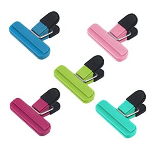 bag clips, food bag clips, kitchen clips for refrigerator food storage packages, snack bags, photos – clip clips for home, office, school and more