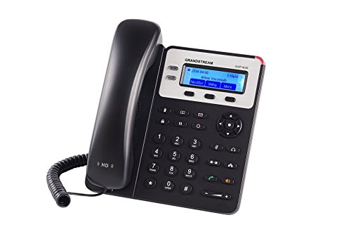 Grandstream GXP1625 Small to Medium Business HD IP Phone with POE VoIP Phone and Device, Black