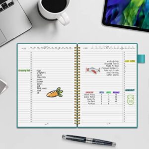 Regolden-Book To Do List Notebook , Daily To Do List Planner for Work, Project Planner Notebook for Daily Tasks & Personal Organizer, Checklist Notebook for Man/ Women, Pocket, Pen Loop, 160 Pages (7"x10")