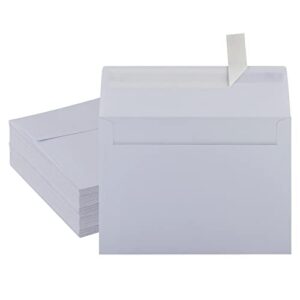 50 pack white envelopes, 5 x 7 inch envelopes,a7 envelopes, card envelopes, invitation envelopes, postcard envelopes