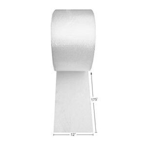 Amazon Basics Perforated Bubble Cushioning Wrap - Small 3/16", 12-Inch x 175-Foot Long Roll