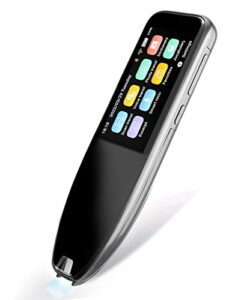 language translator device scanner pen – text to speech device for dyslexia, suitable for language learners scan translate reading pen,fast – under 0.5 sec