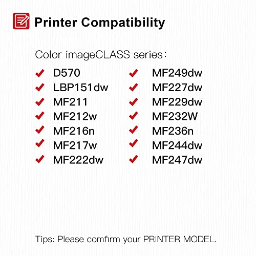 CRG137 137 Black Toner Cartridge, Replacement for Canon Cartridge 137 CRG 137 to use with ImageClass MF232w MF242dw D570 MF236n MF230 MF240 MF247dw MF227dw MF244dw (Black, 2-Pack)