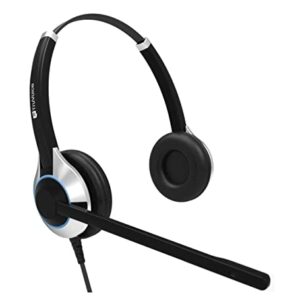 Deluxe USB Headset Training Solution (Includes 2 x TruVoice HD-550 Headset with Noise Canceling Microphone, USB Cable and Training Y Cable)