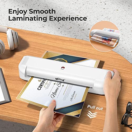 Thermal Laminator,Quick Warm-Up System for a Professional Finish,9 Inches Max Width,overheating Protection,Use for Home, Office or School, Suitable for use with Photos