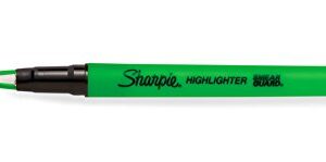 SHARPIE Highlighter, Clear View Highlighter with See-Through Chisel Tip, Stick Highlighter, Assorted, 8 Count