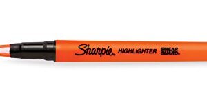 SHARPIE Highlighter, Clear View Highlighter with See-Through Chisel Tip, Stick Highlighter, Assorted, 8 Count