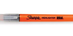 SHARPIE Highlighter, Clear View Highlighter with See-Through Chisel Tip, Stick Highlighter, Assorted, 8 Count