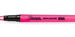 SHARPIE Highlighter, Clear View Highlighter with See-Through Chisel Tip, Stick Highlighter, Assorted, 8 Count