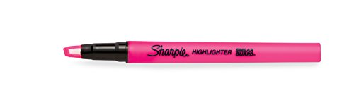 SHARPIE Highlighter, Clear View Highlighter with See-Through Chisel Tip, Stick Highlighter, Assorted, 8 Count