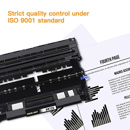 E-Z Ink (TM Compatible Drum Unit Replacement for Brother DR720 DR 720 to use with DCP-8155DN DCP-8150DN MFC-8950DW MFC-8710DW MFC-8910DW HL-6180DW HL-5450DN HL-5470DW MFC-8810DW HL-5440D (1 Drum)