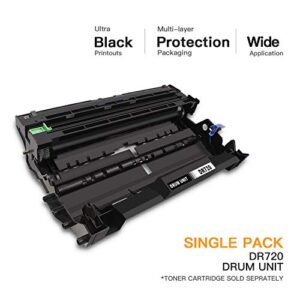 E-Z Ink (TM Compatible Drum Unit Replacement for Brother DR720 DR 720 to use with DCP-8155DN DCP-8150DN MFC-8950DW MFC-8710DW MFC-8910DW HL-6180DW HL-5450DN HL-5470DW MFC-8810DW HL-5440D (1 Drum)