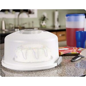 Extra Large Cake Storage Container, Cake Carrier With Handle 14 X 14 X 8 - Made in USA