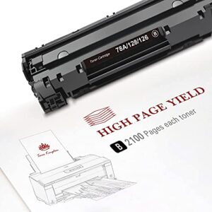 Toner Kingdom Compatible Toner Cartridge Replacement for Canon 128 CRG128 ImageCLASS D530 MF4770N MF4890DW D550 MF4880DW LBP6230DW MF4450 D560 MF4570DN Faxphone L100 L190 Laser Printer(Black,4-Pack)