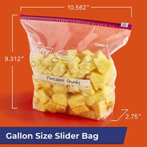 Hefty Slider Storage Calendar Bags, Gallon Size, 120 Count