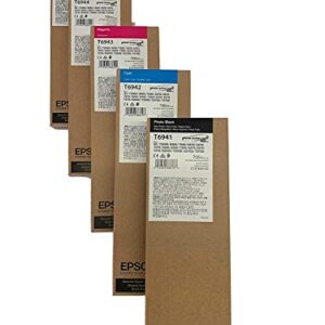 Epson T694 Ultrachrome 5-Color Ink Cartridge Set for SureColor T-Series Printers