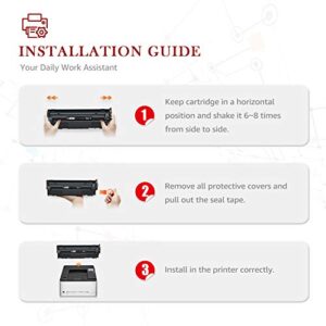 Toner Kingdom Compatible Toner for Canon Cartridge 104 CRG104 Imageclass MF4350D D420 MF4370DN MF4150 D480 MF4270 MF4690 FAXPHONE L90 L120 Laser Printer (Black, 2-Pack)