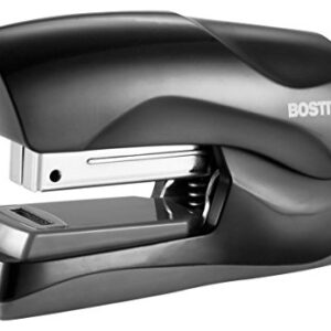 Bostitch Office Heavy Duty Stapler, 40 Sheet Capacity, No Jam, Half Strip, Fits into the Palm of Your Hand, For Classroom, Office or Desk, Black